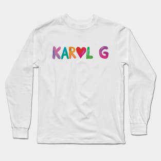 Karol G Mañana Será Bonito Long Sleeve T-Shirt